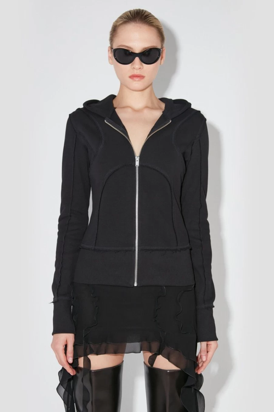 MISBHV X Hoodie Zipped Black Best