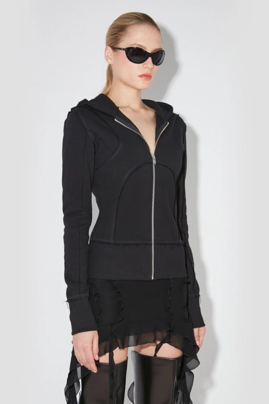 MISBHV X Hoodie Zipped Black Best