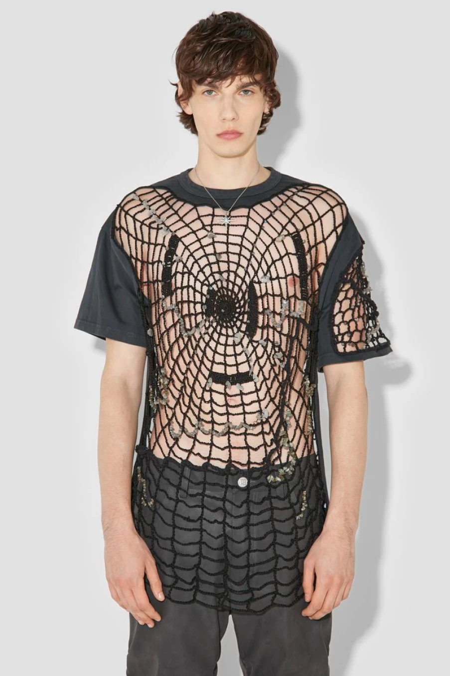 MISBHV Crochet T-Shirt Black Hot