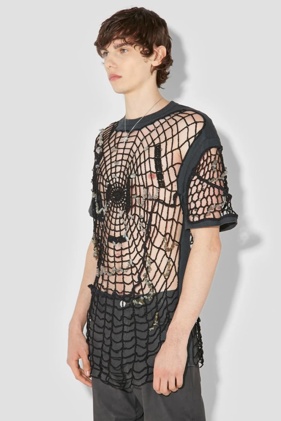 MISBHV Crochet T-Shirt Black Hot