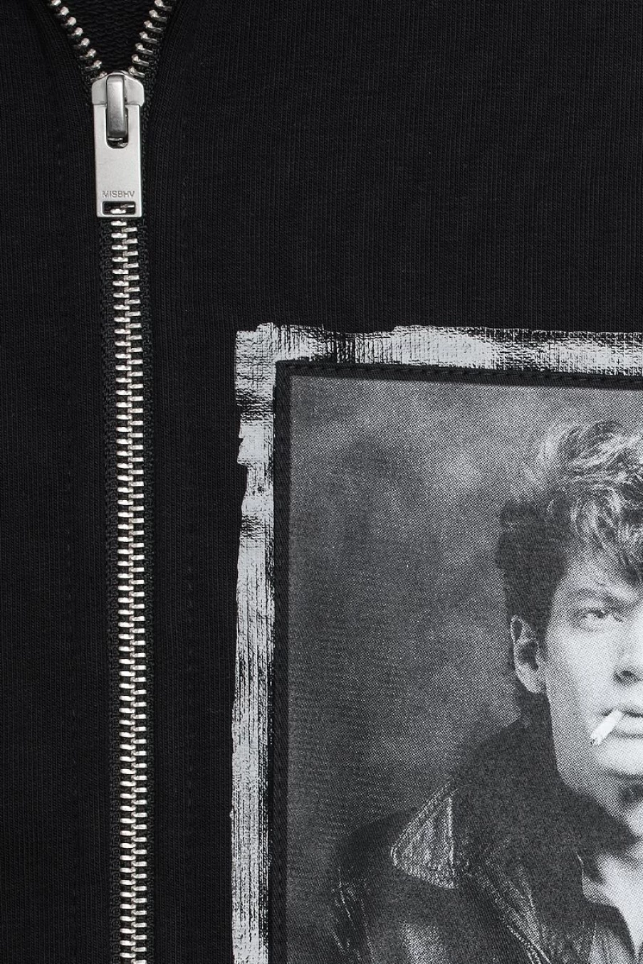 MISBHV Self Portrait 1980/ Robert Mapplethorpe Zip Hoodie Black Wholesale
