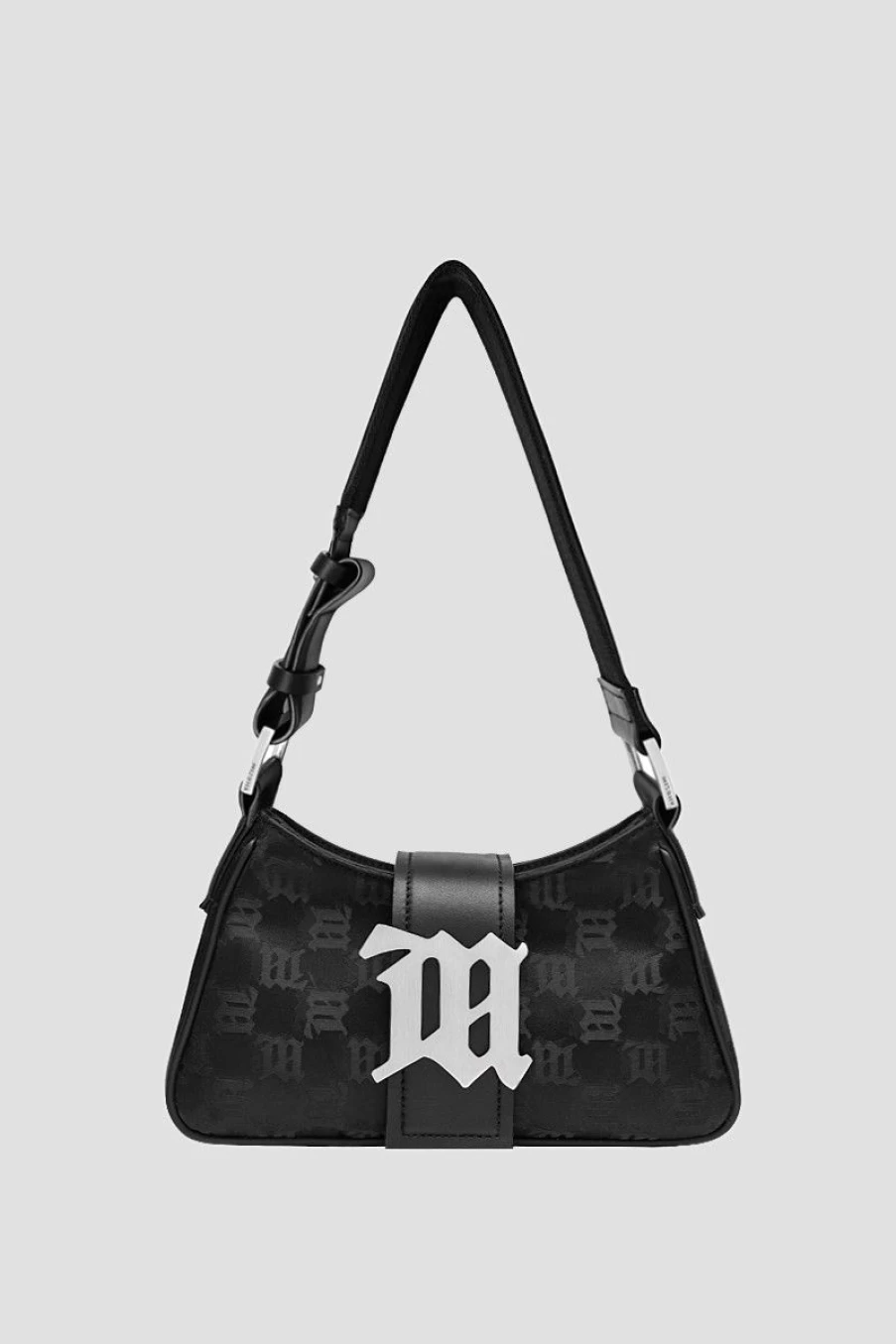 MISBHV Nylon Monogram Shoulder Bag Small Black Wholesale