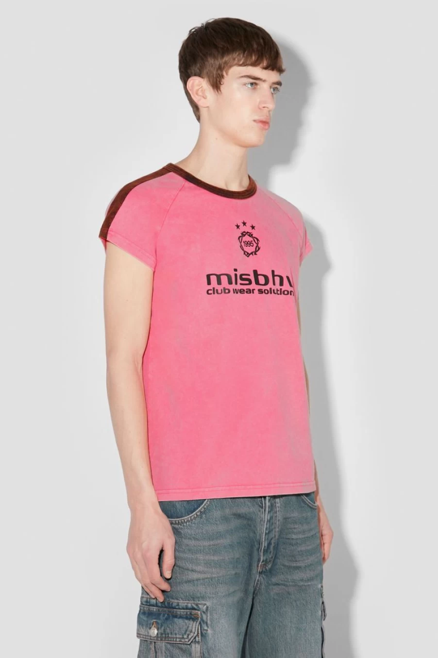 MISBHV Hools T-Shirt Washed Pink New