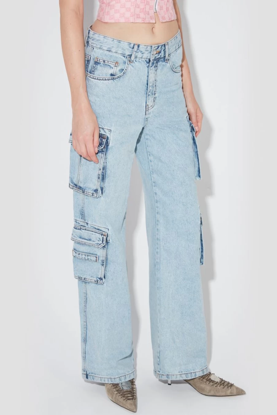 MISBHV Denim Skater Trousers Blue New
