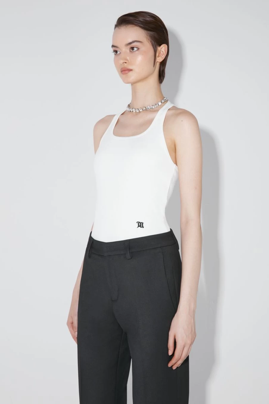 MISBHV The M Tank Top White Wholesale