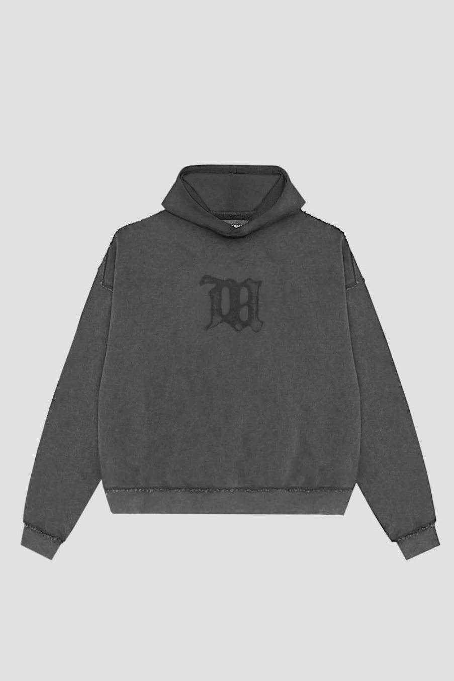 MISBHV Signature Hoodie Washed Black Clearance