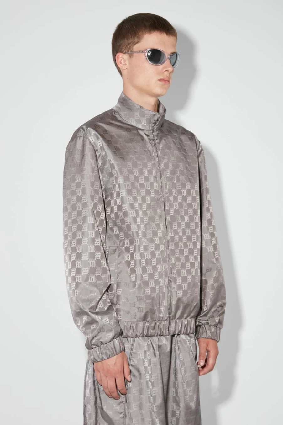 MISBHV Nylon Monogram Track Jacket Grey Online