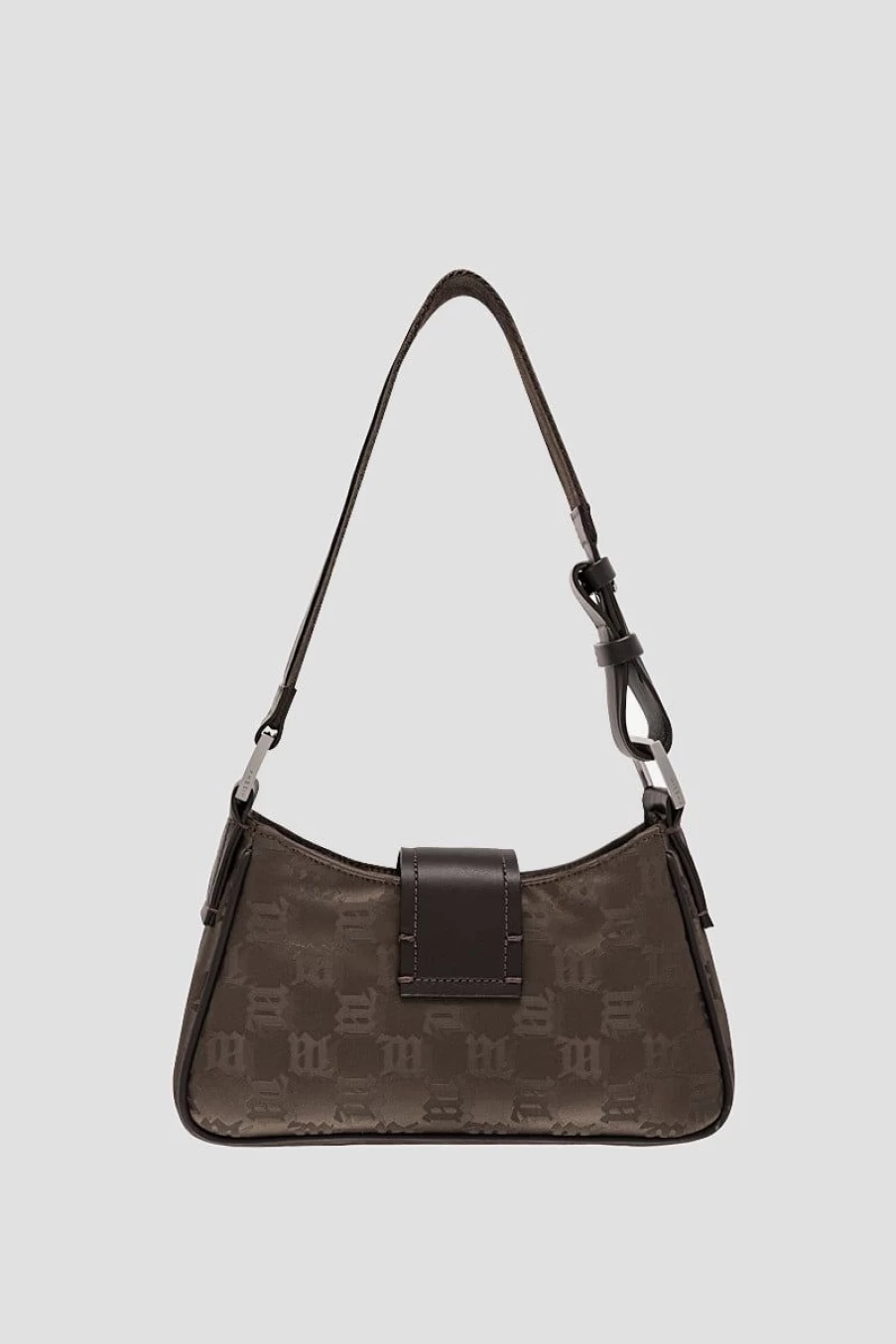 MISBHV Nylon Monogram Shoulder Bag Small Brown Best