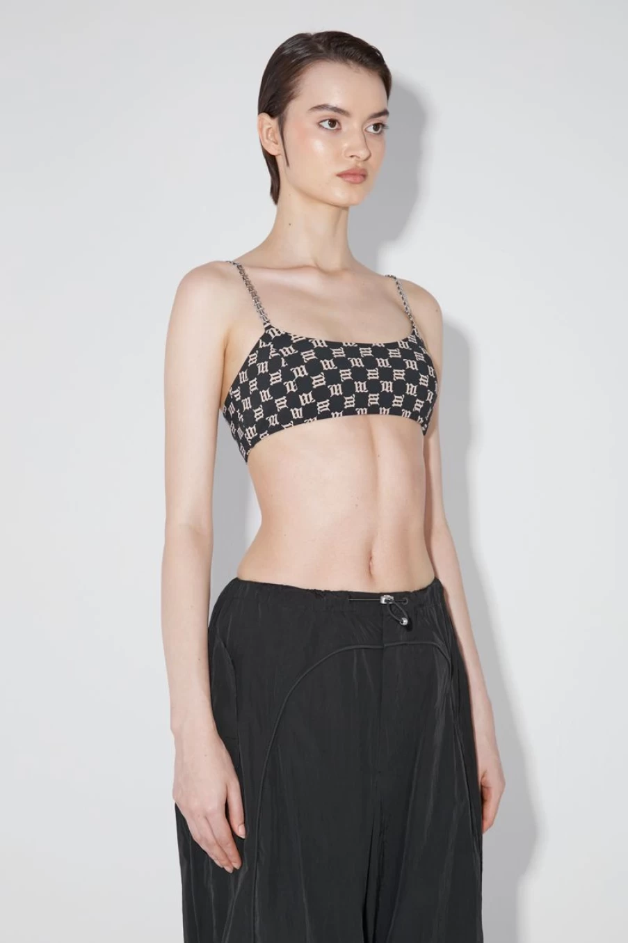 MISBHV Monogram Spaghetti Bralette / Hot