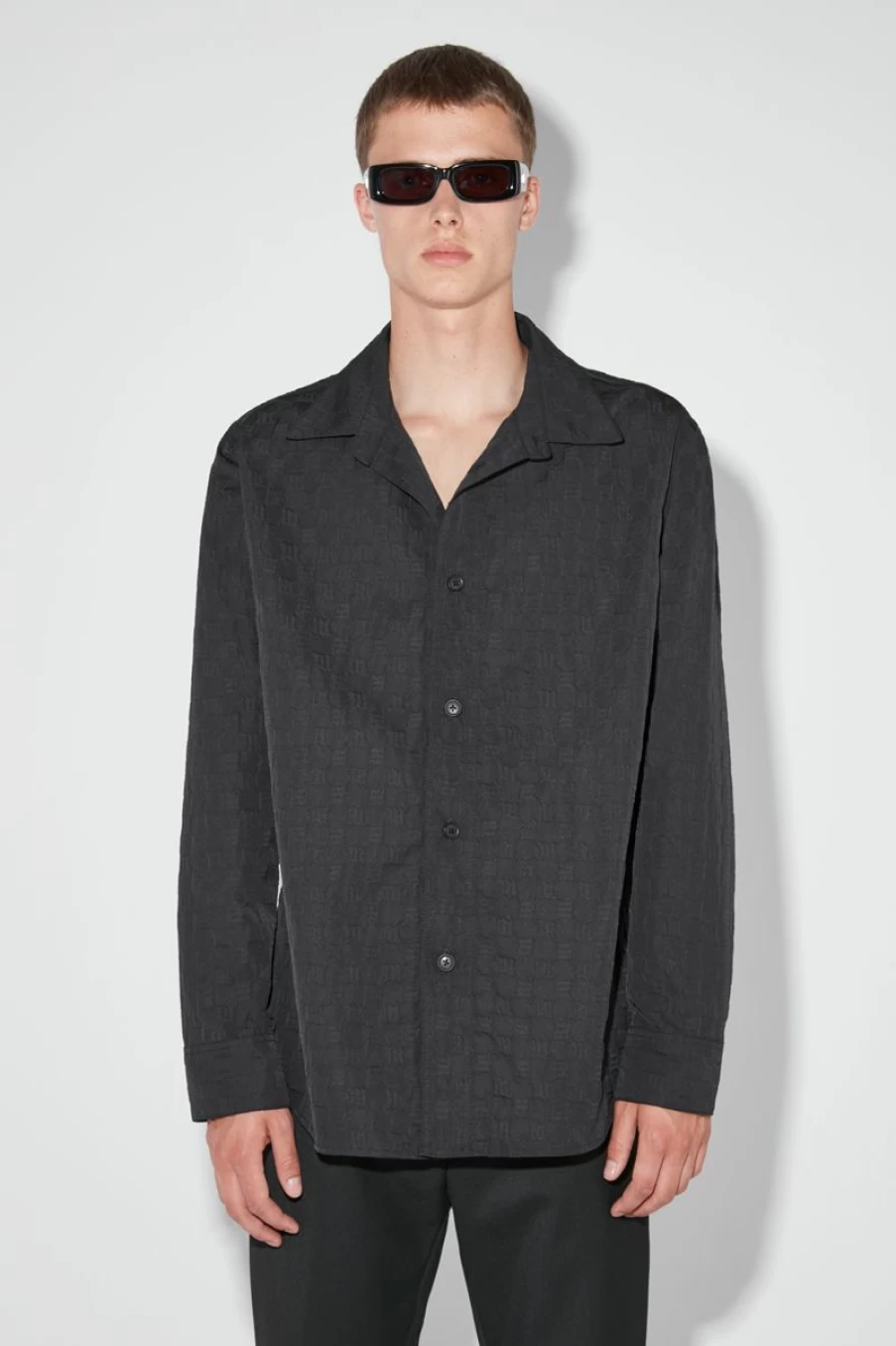 MISBHV Monogram Embossed Shirt Black Best