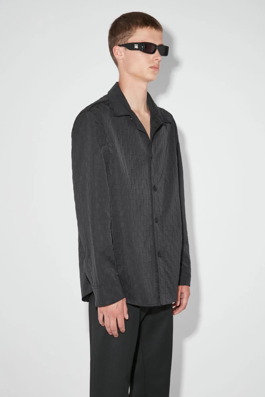 MISBHV Monogram Embossed Shirt Black Best