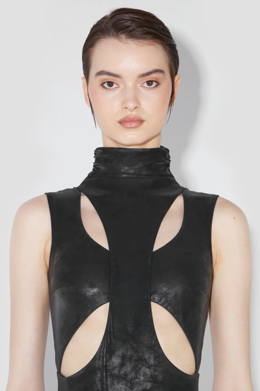 MISBHV Butterfly Faux Leather Body Black Hot