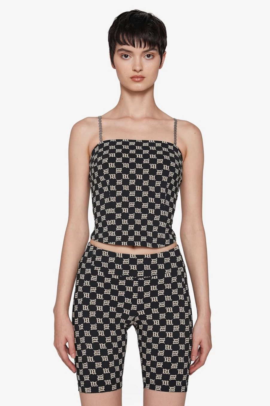 MISBHV Monogram Spaghetti Top Clearance