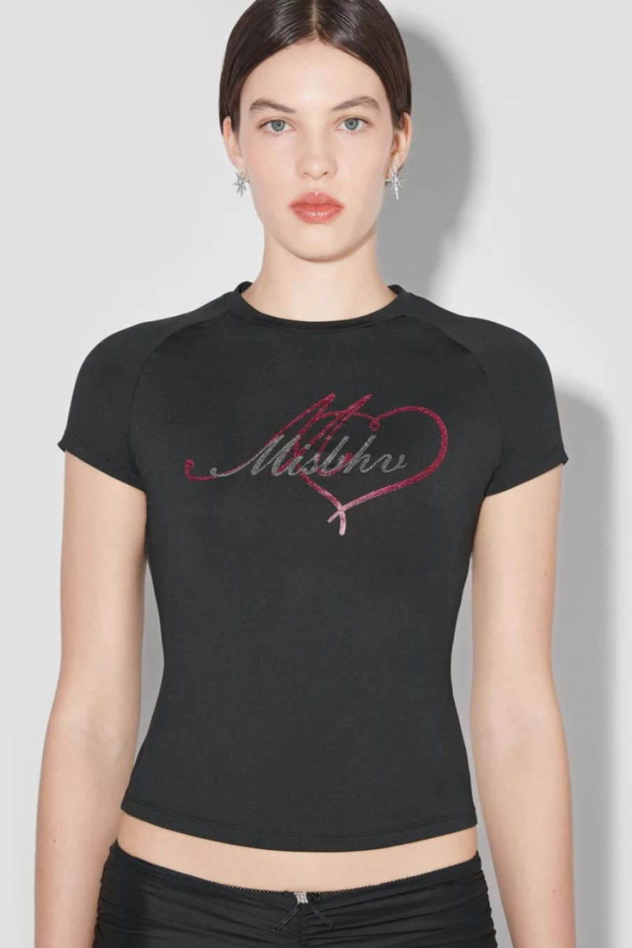 MISBHV Misbhv Heart Baby T-Shirt Black Best