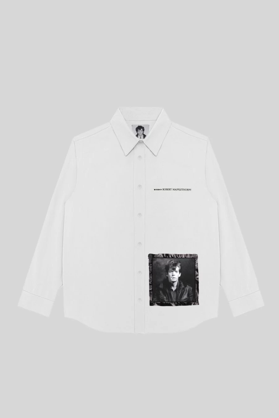 MISBHV Self Portrait 1980 / Robert Mapplethorpe Shirt White Wholesale