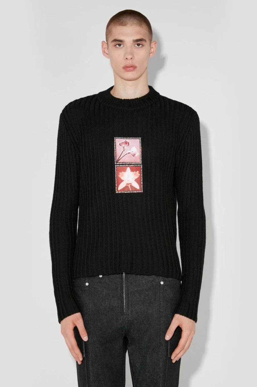 MISBHV Lily / Orchid / Robert Mapplethorpe Sweater Black Best