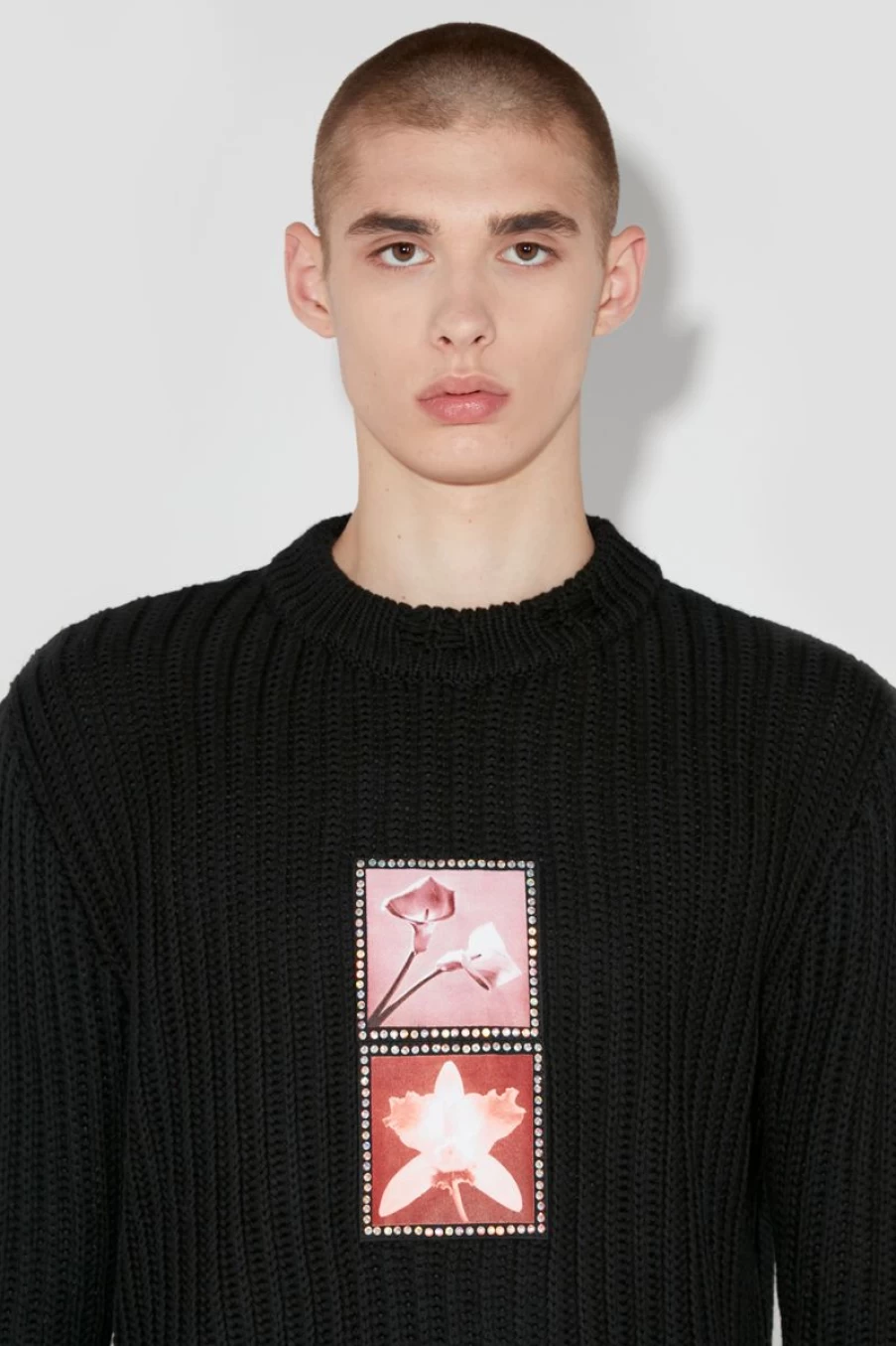 MISBHV Lily / Orchid / Robert Mapplethorpe Sweater Black Best