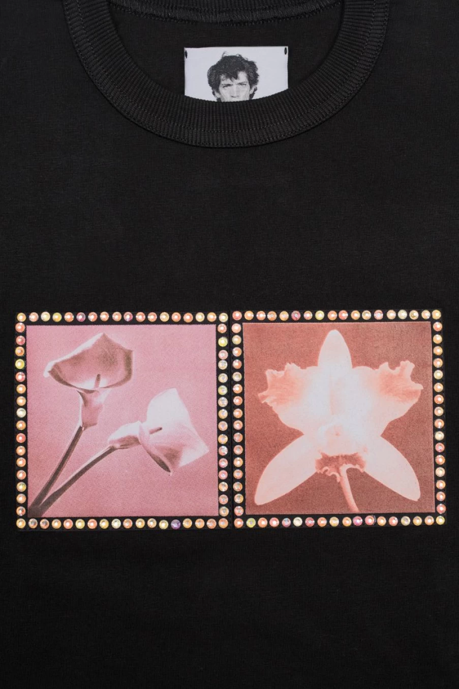 MISBHV Lily / Orchid / Robert Mapplethorpe T-Shirt Black Clearance