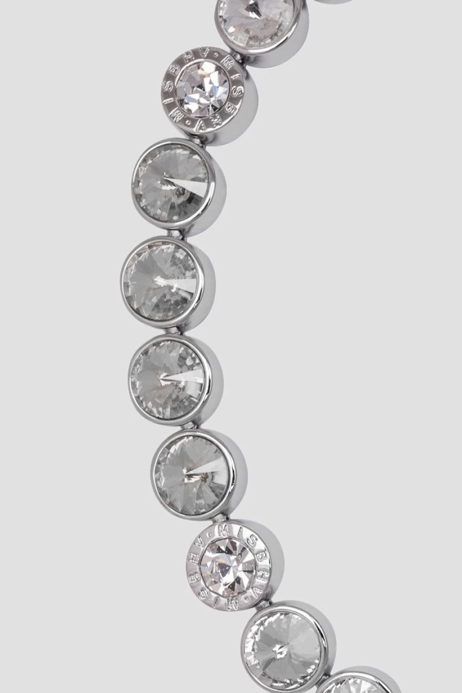 MISBHV Ice Choker Silver New