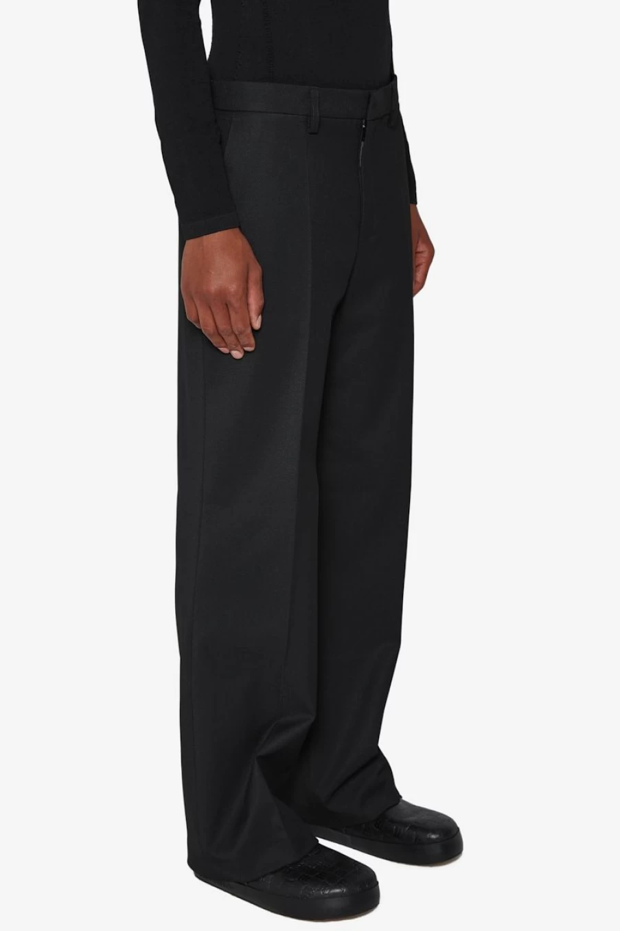 MISBHV Relaxed Tailored Trousers Black Wholesale