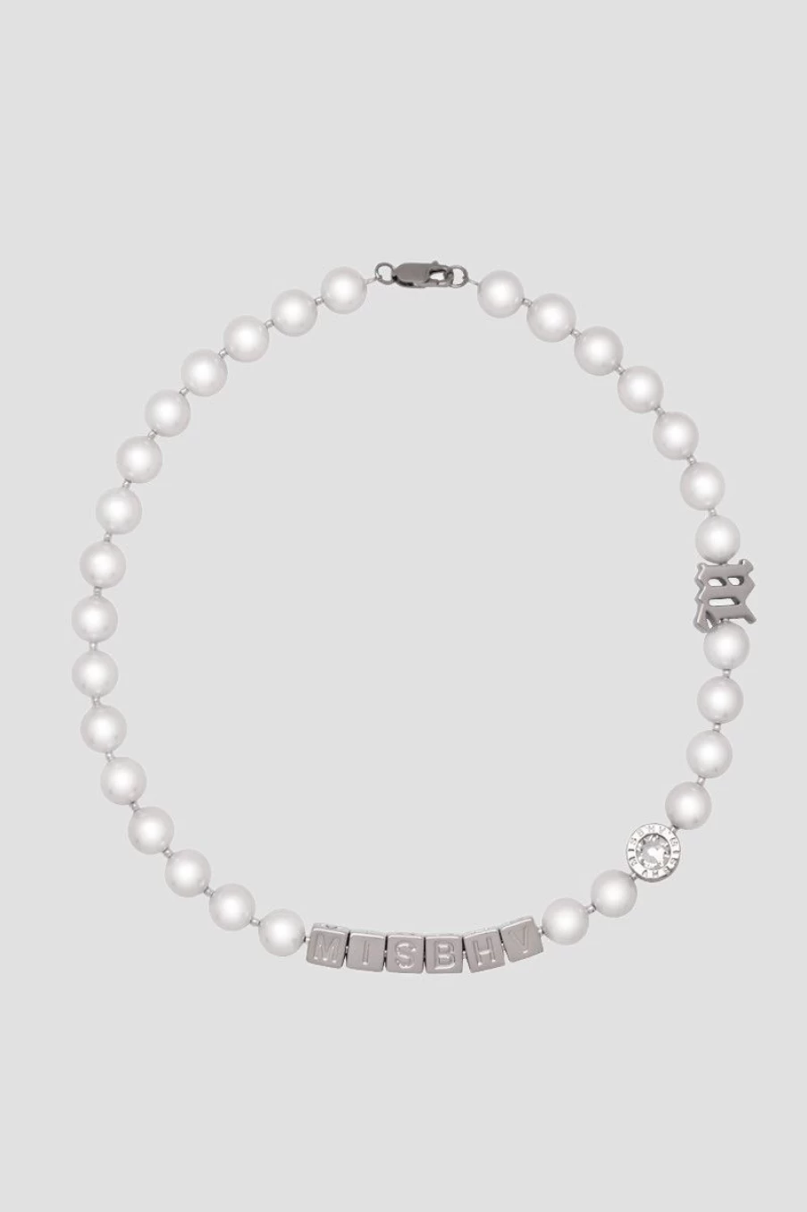 MISBHV Ny Bead Necklace White Best