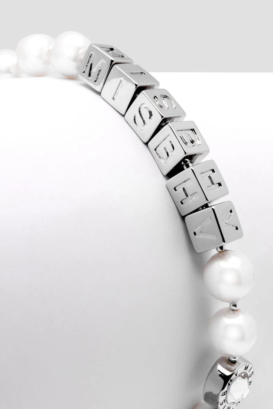 MISBHV Ny Bead Necklace White Best