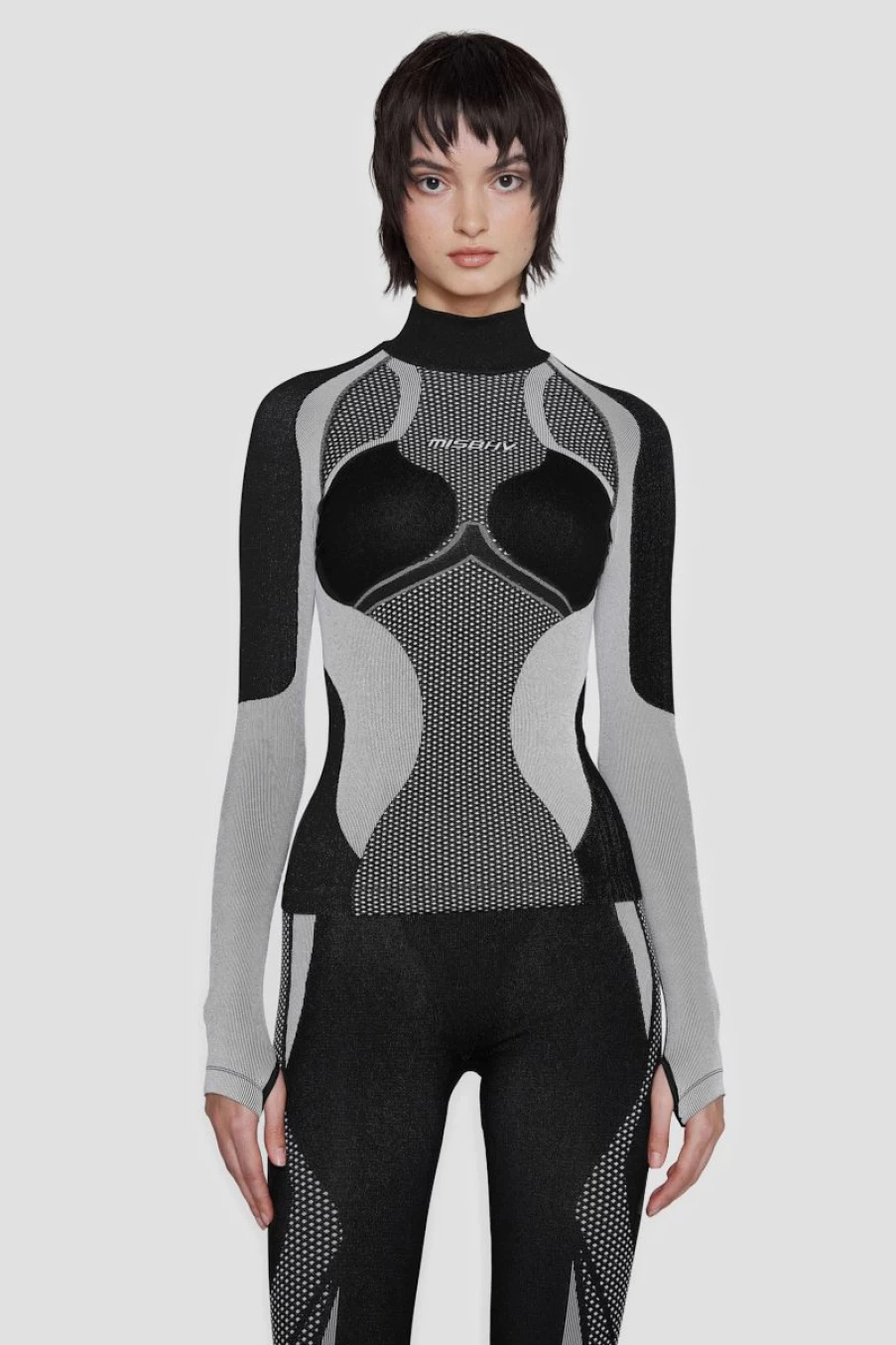 MISBHV Performa Longsleeve Black/White Hot