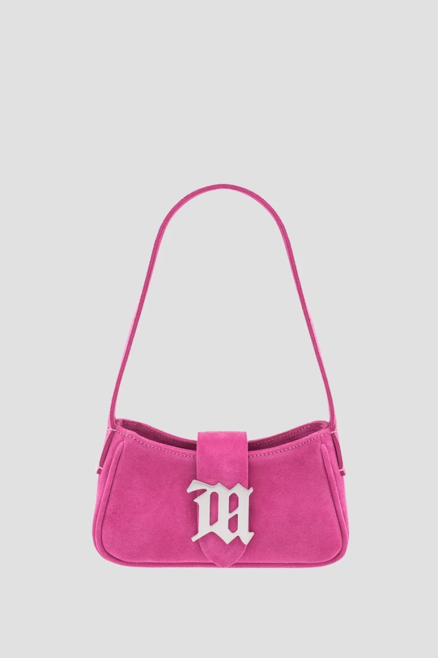 MISBHV Suede Shoulder Bag Mini Fuchsia Online