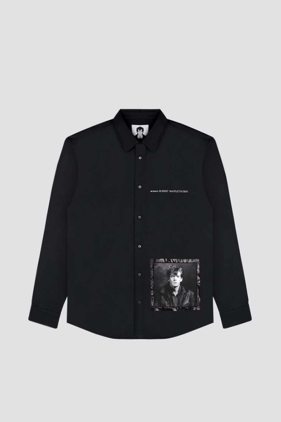 MISBHV Self Portrait 1980 / Robert Mapplethorpe Shirt Black Wholesale