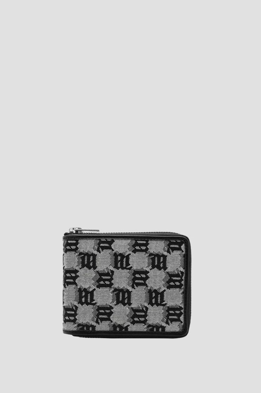 MISBHV Jacquard Monogram Zipped Wallet Multicolor Clearance