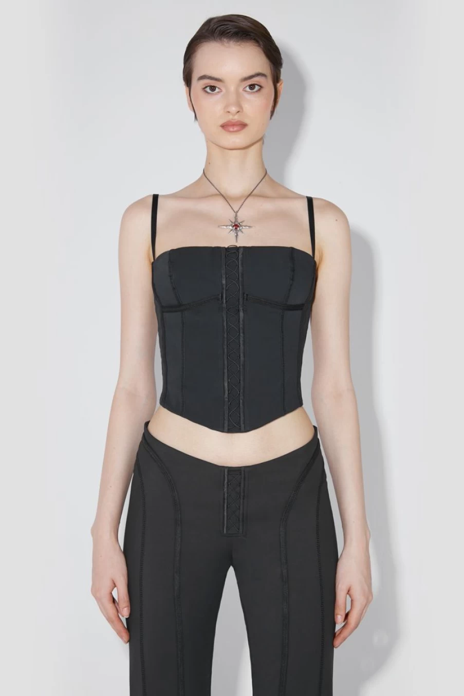 MISBHV Lara Corset Black Clearance
