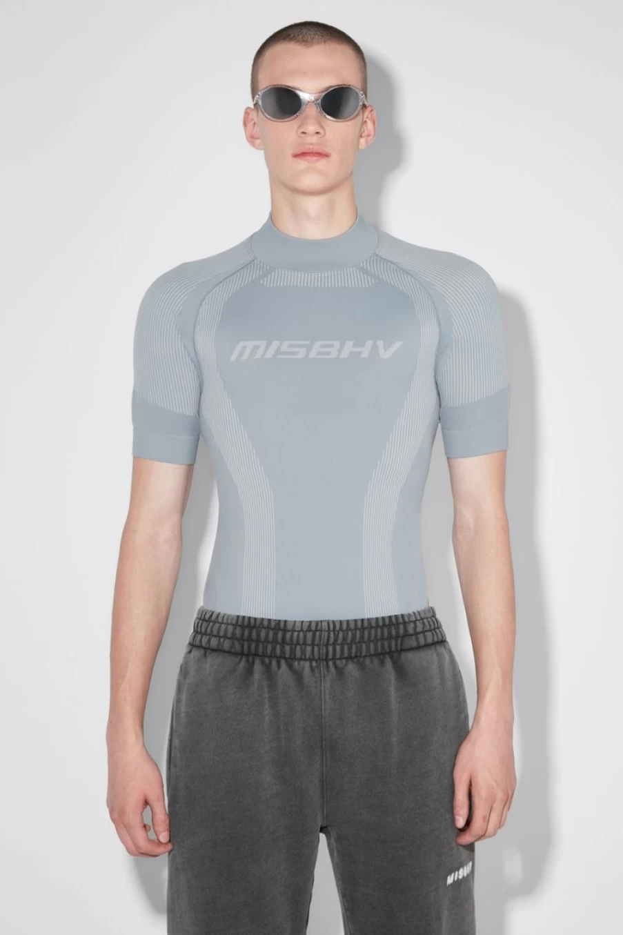 MISBHV Sport T-Shirt Stone Grey Clearance