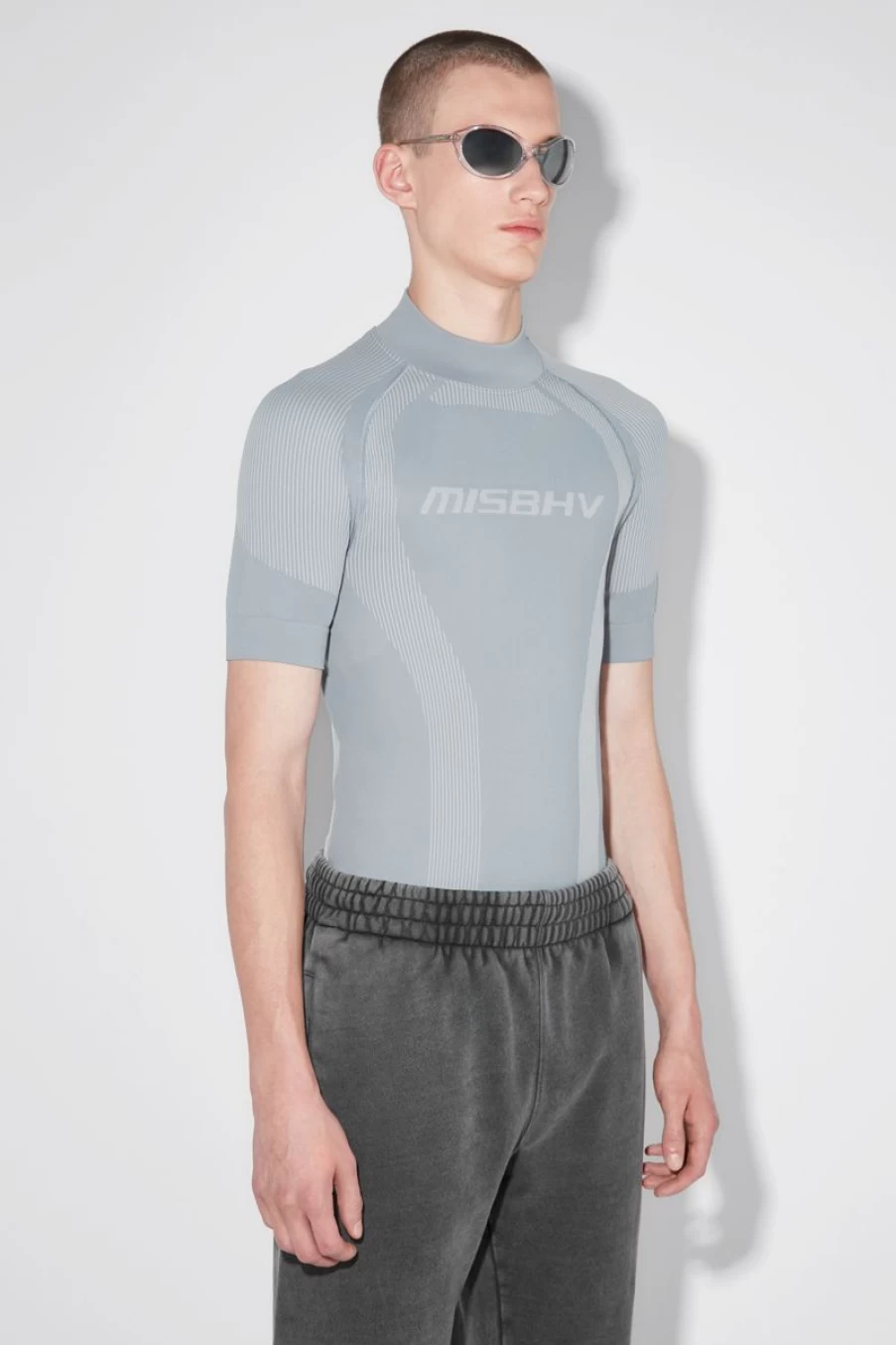 MISBHV Sport T-Shirt Stone Grey Clearance