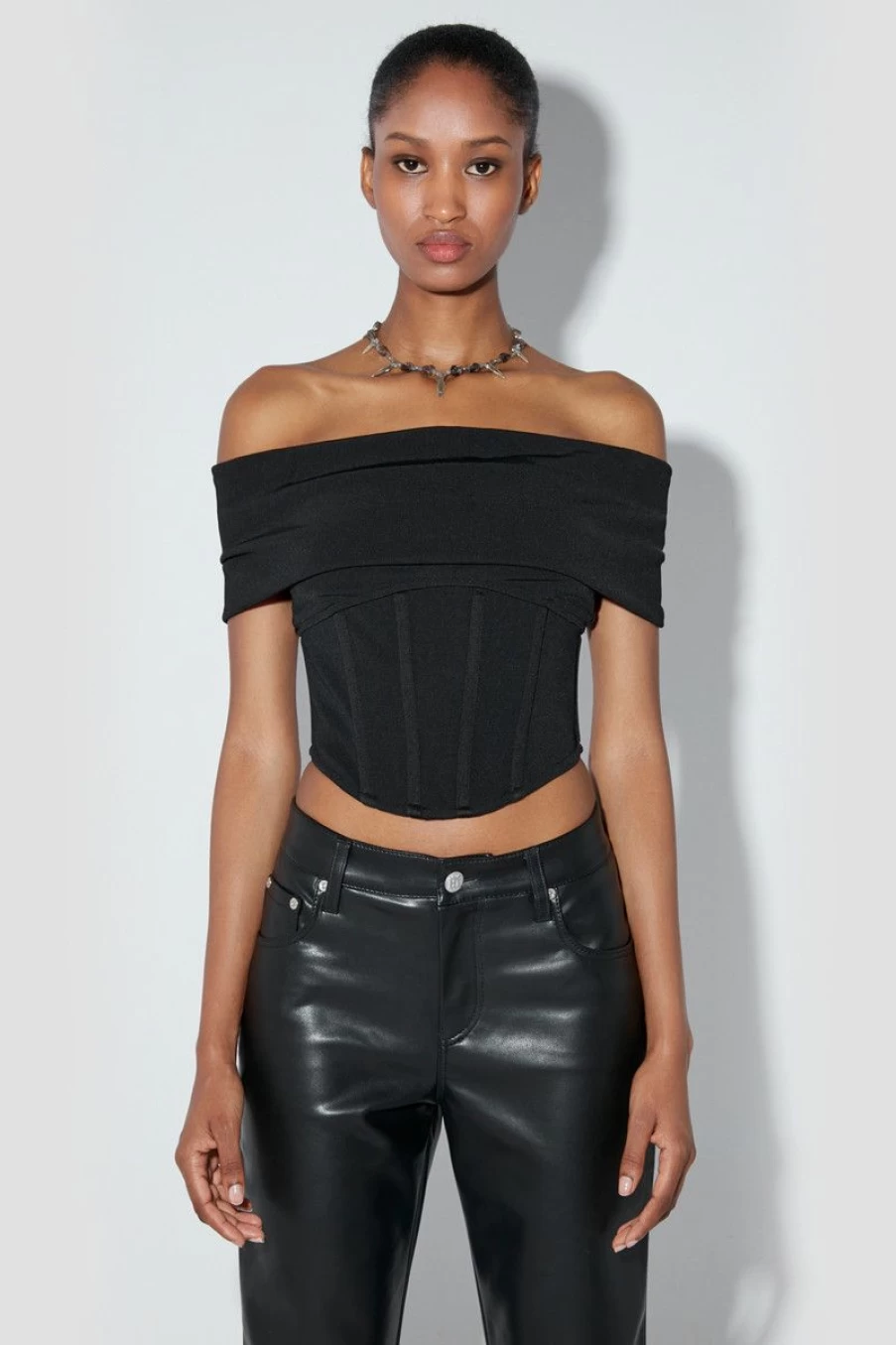 MISBHV Elena Corset Black Clearance
