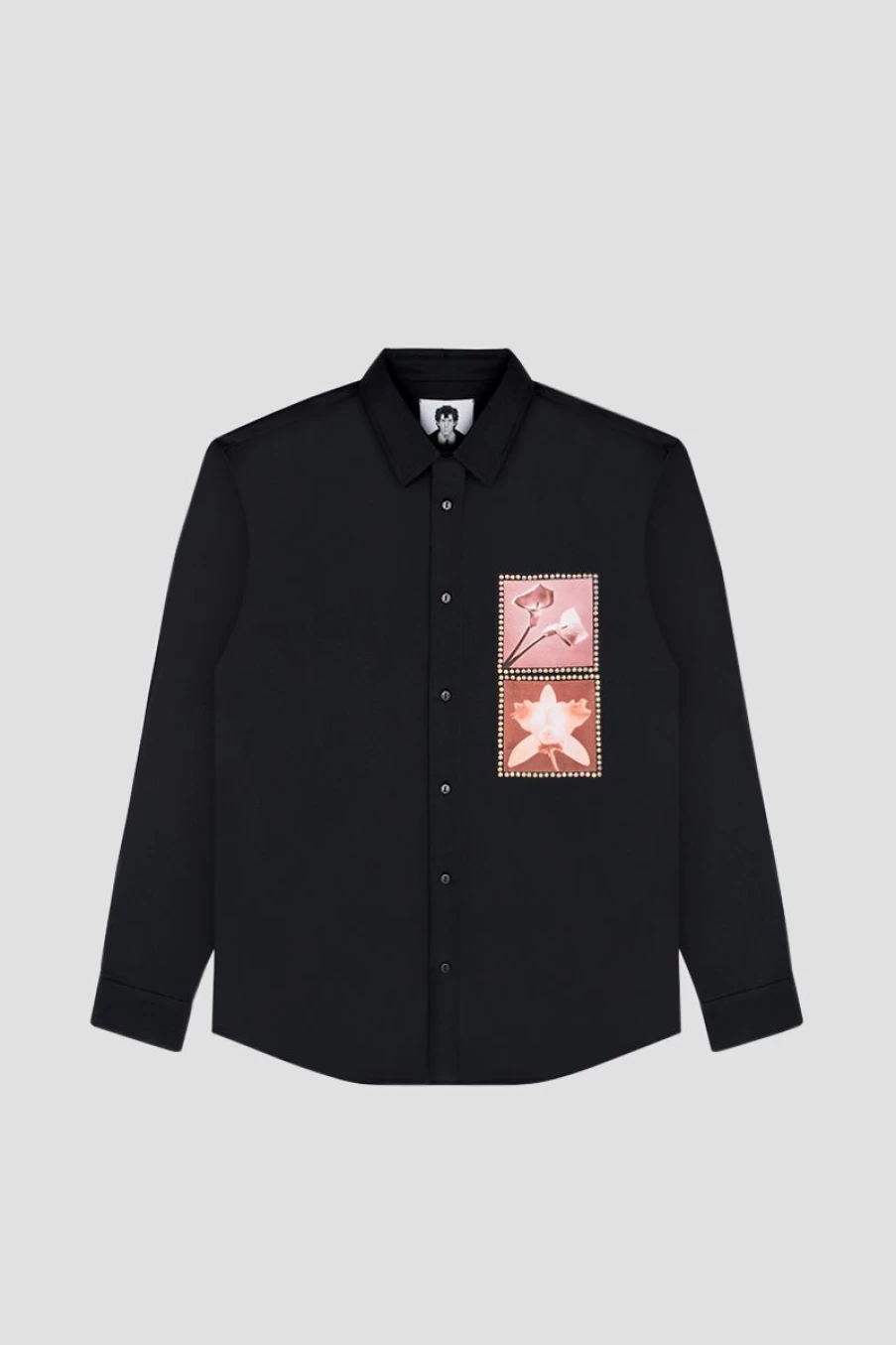 MISBHV Lily / Orchid / Robert Mapplethorpe Shirt Black Hot