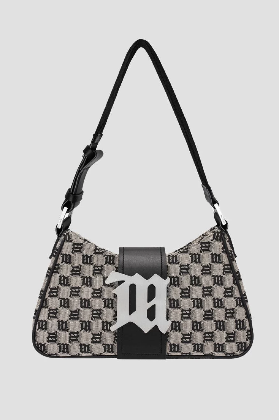 MISBHV Jacquard Monogram Shoulder Bag Medium Multicolor Hot