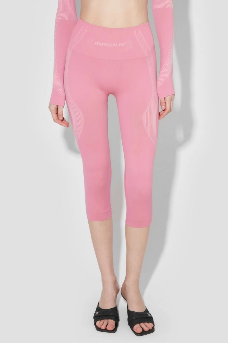 MISBHV Sport Capri Leggings Bubblegum Hot