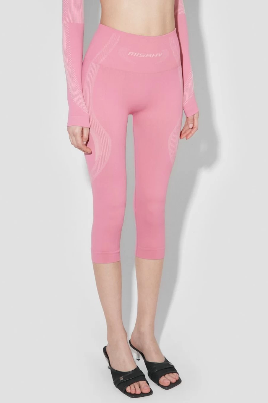 MISBHV Sport Capri Leggings Bubblegum Hot