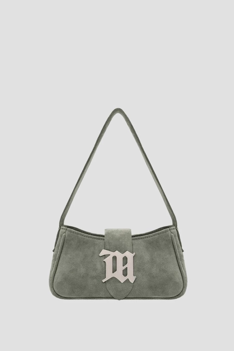 MISBHV Suede Shoulder Bag Mini Moss Online