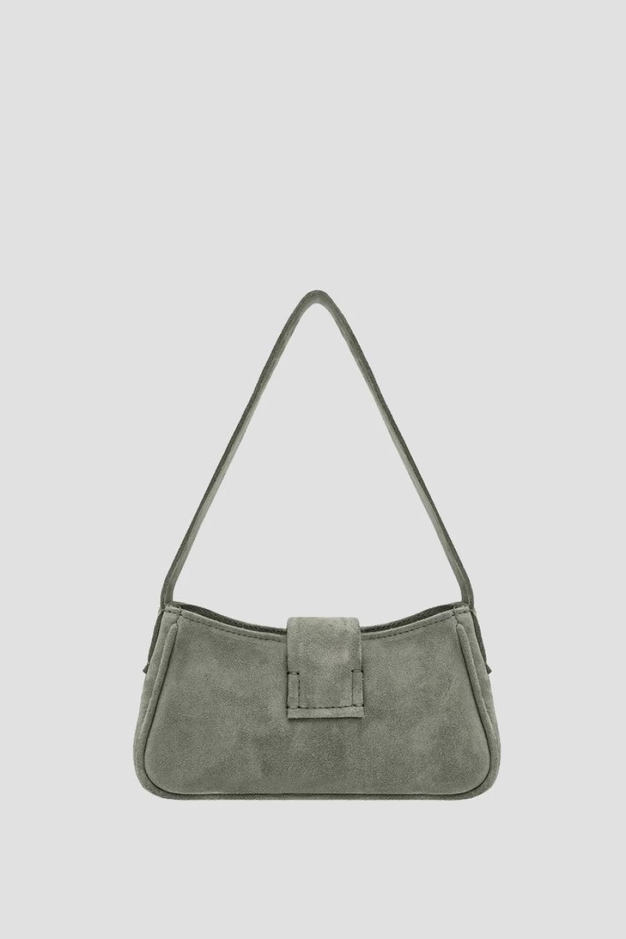 MISBHV Suede Shoulder Bag Mini Moss Online