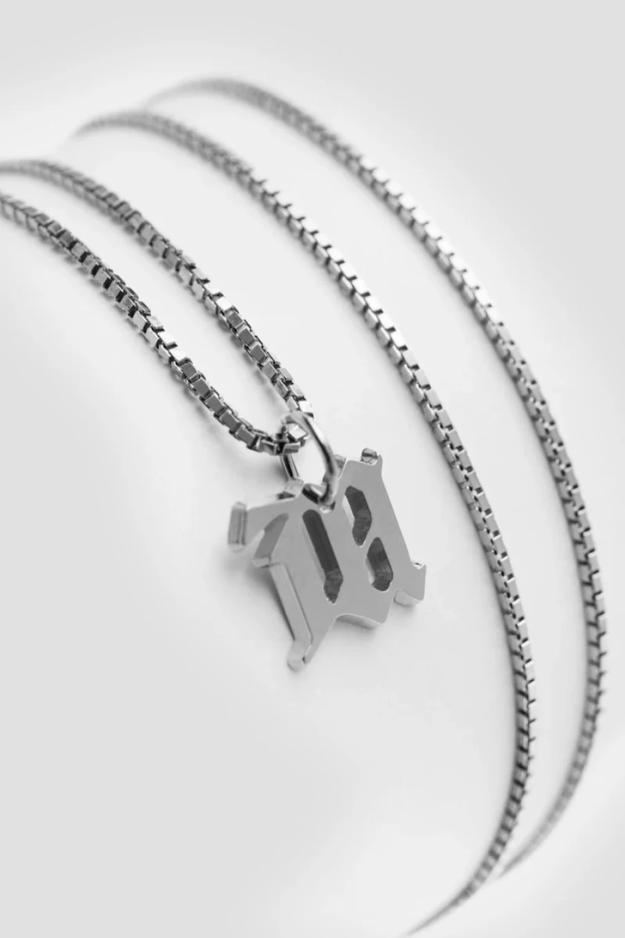 MISBHV The M Necklace Silver Best