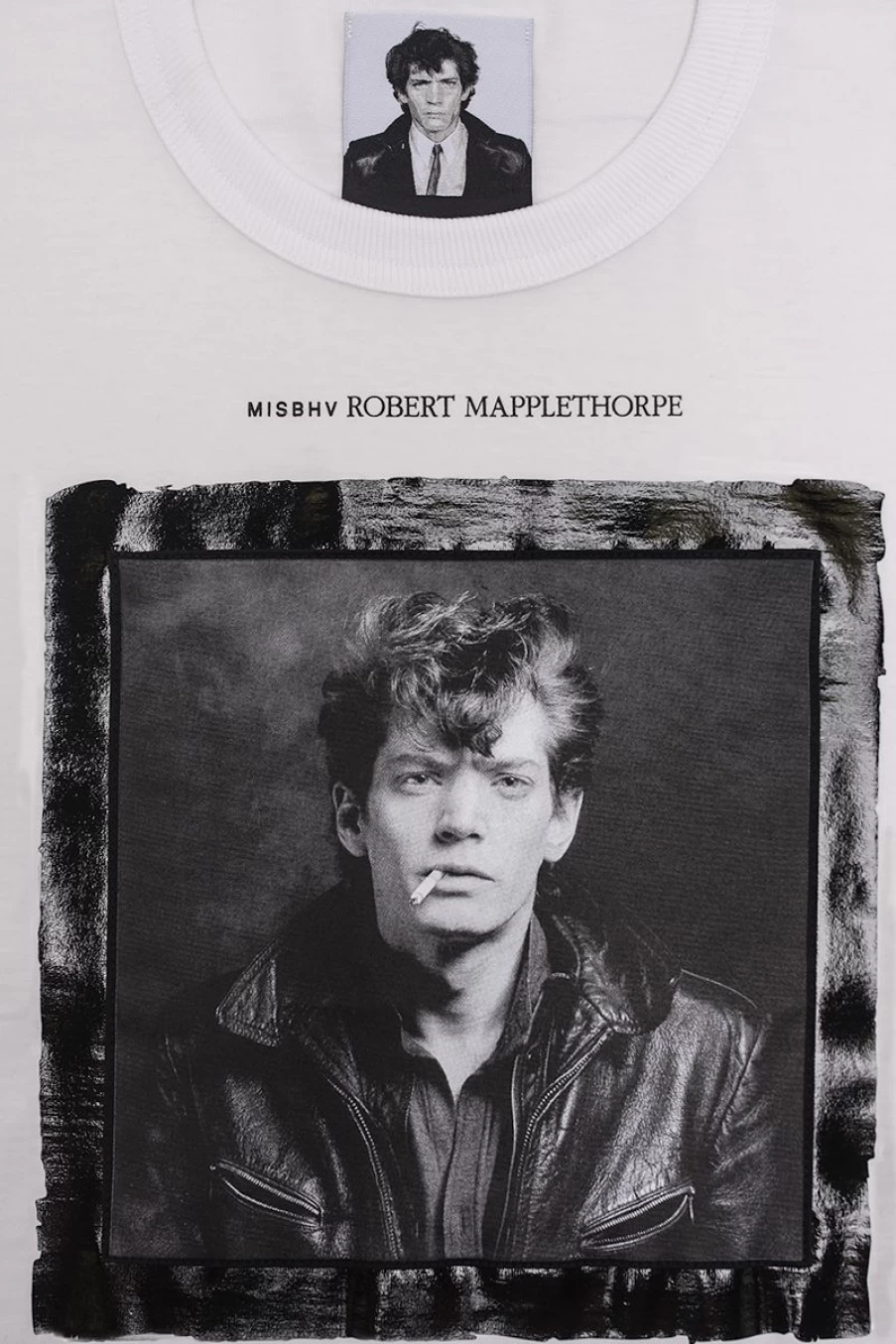 MISBHV Self Portrait 1980 / Robert Mapplethorpe T-Shirt White Online