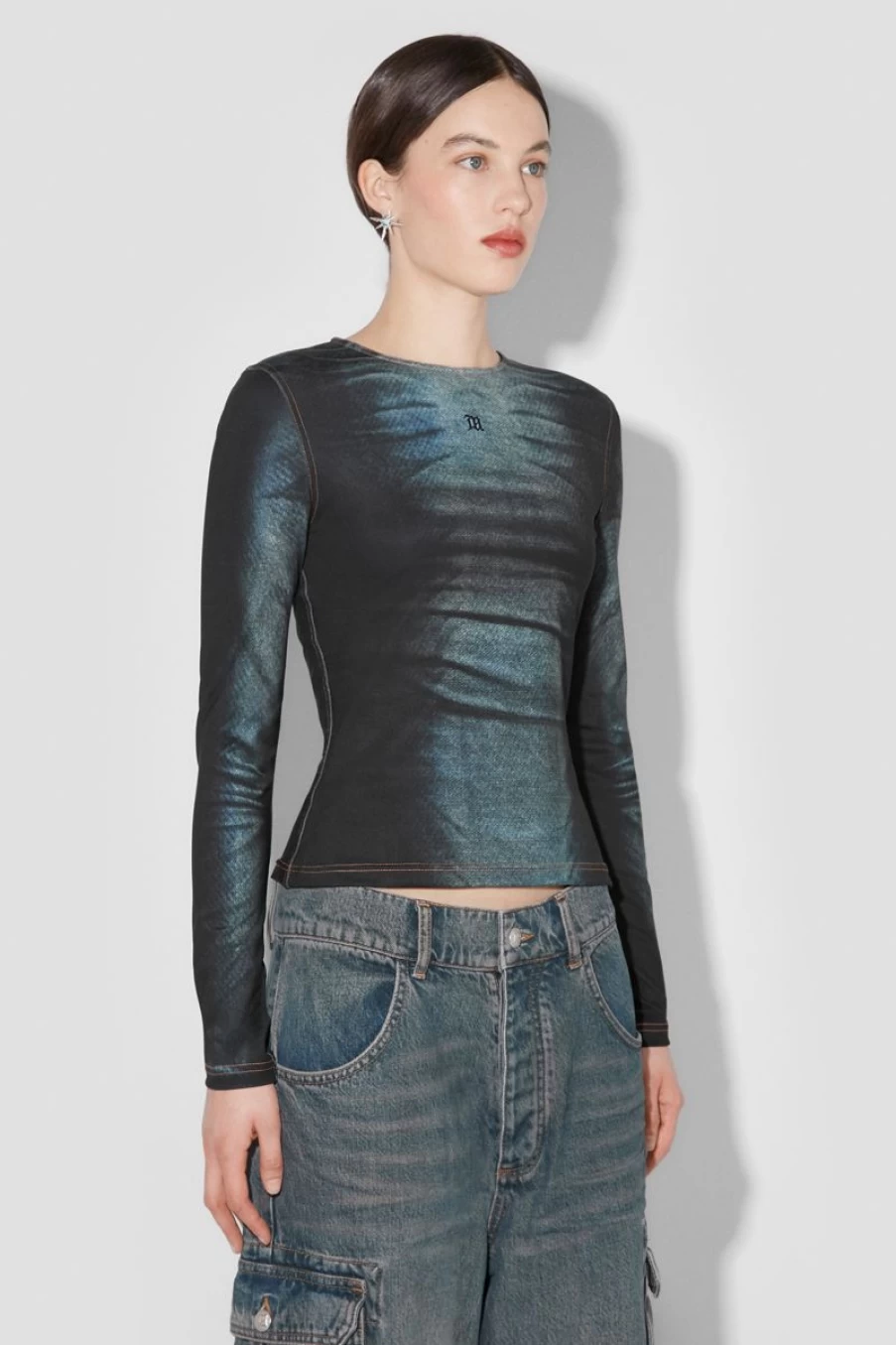 MISBHV Denim Poly Longsleeve Mlc Online