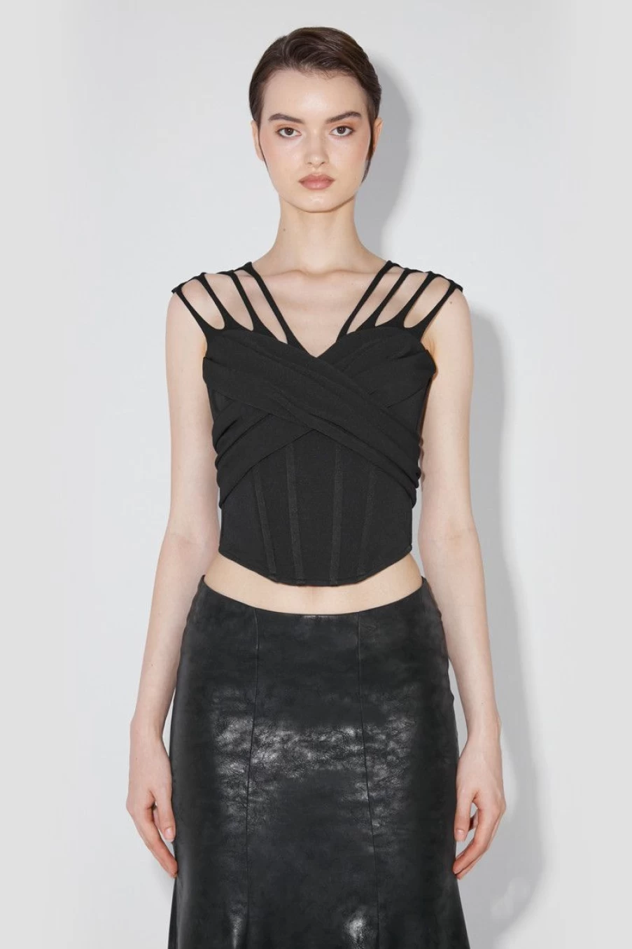 MISBHV Bianca Bra Top Black Best