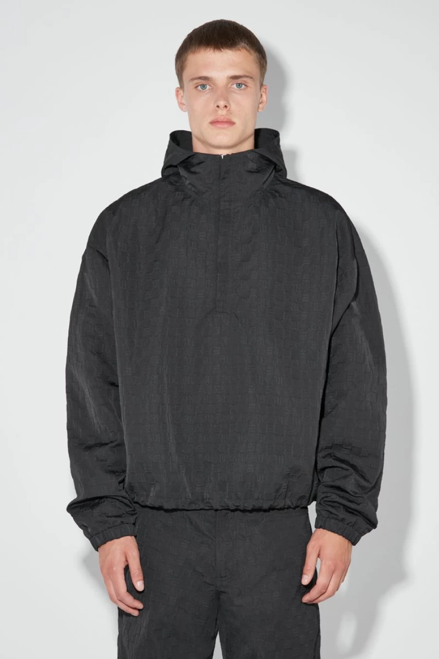 MISBHV Nylon Embossed Anorak Black Best