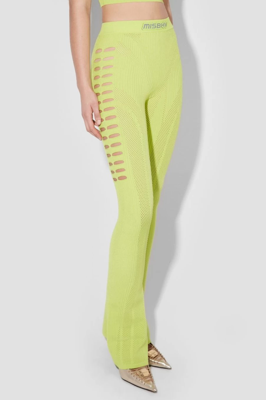 MISBHV Future Sport Mesh Trousers Lime Best