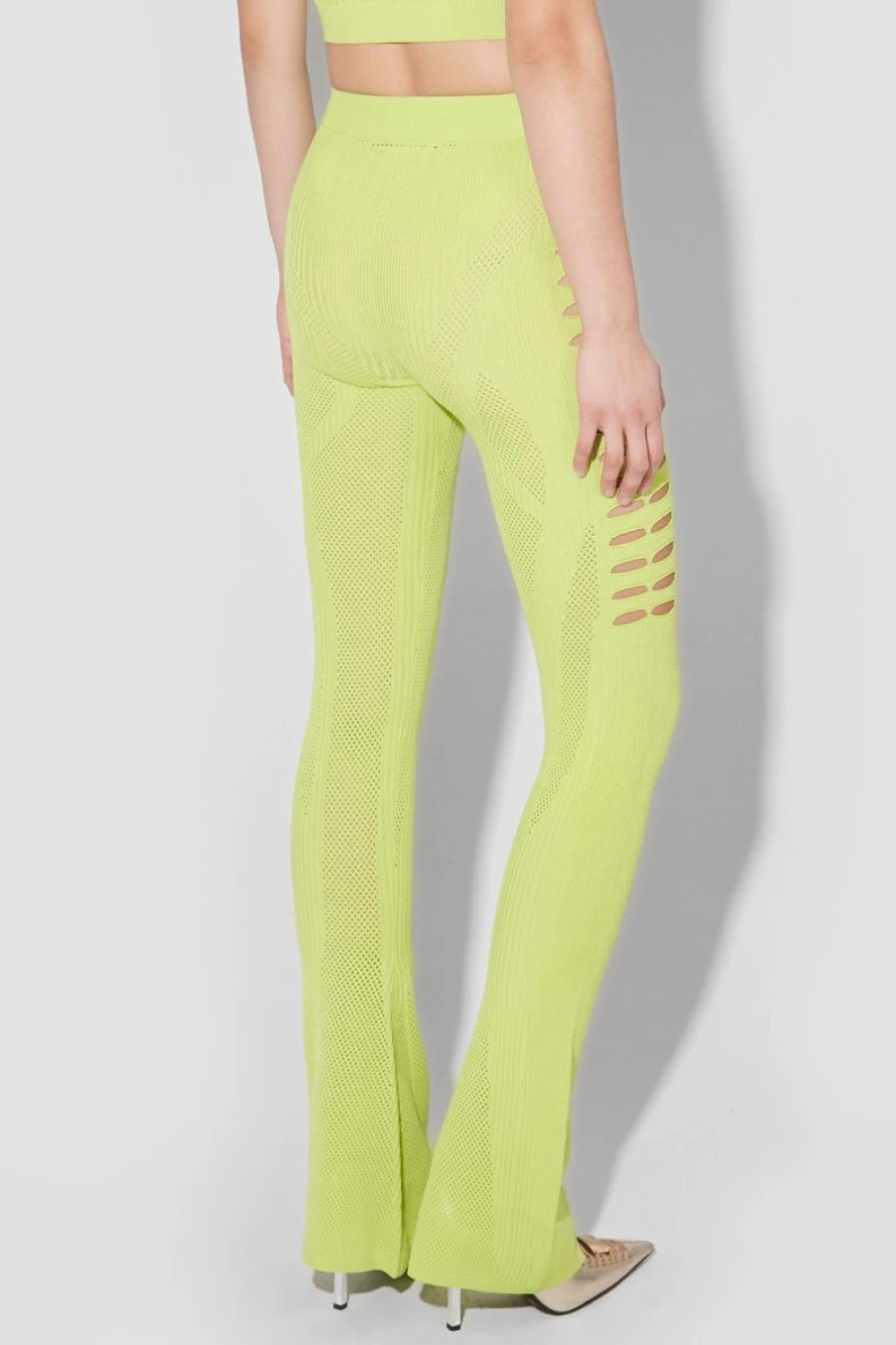 MISBHV Future Sport Mesh Trousers Lime Best