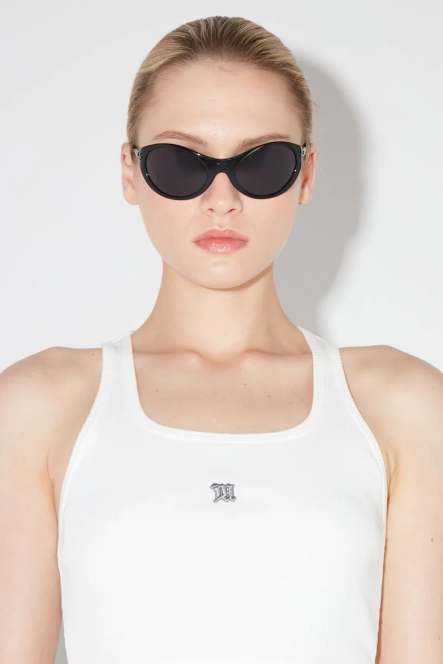 MISBHV Cropped M Tank Top White Clearance