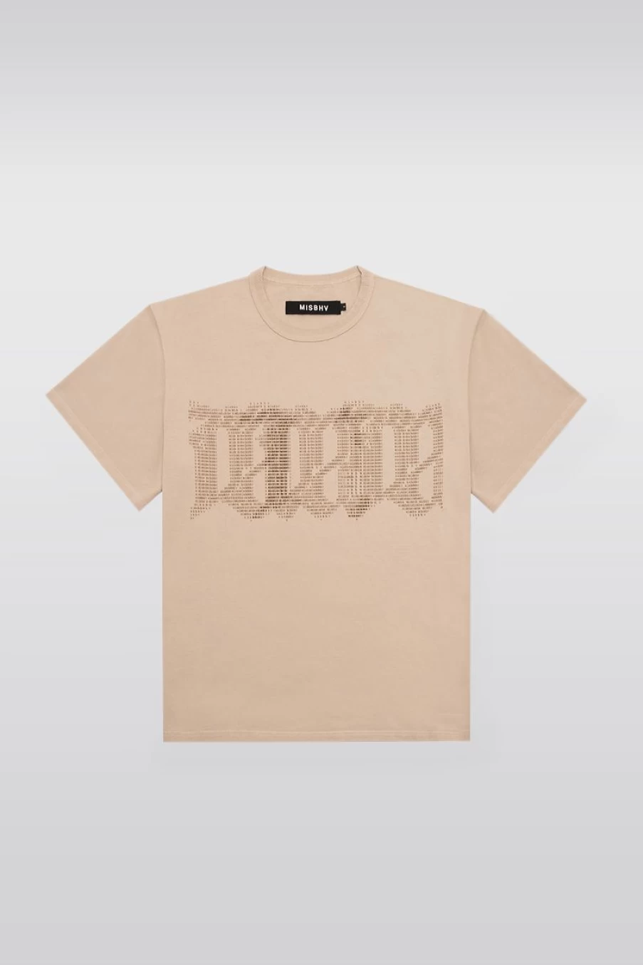 MISBHV Frequency T-Shirt Beige New