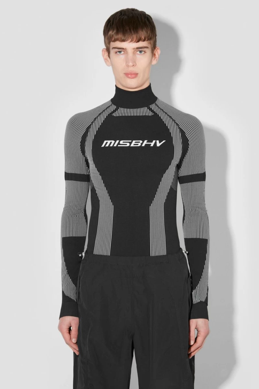 MISBHV Sport Longsleeve Black/White New